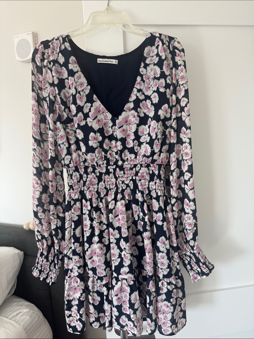 Abercrombie & Fitch Navy Floral Mini Dress